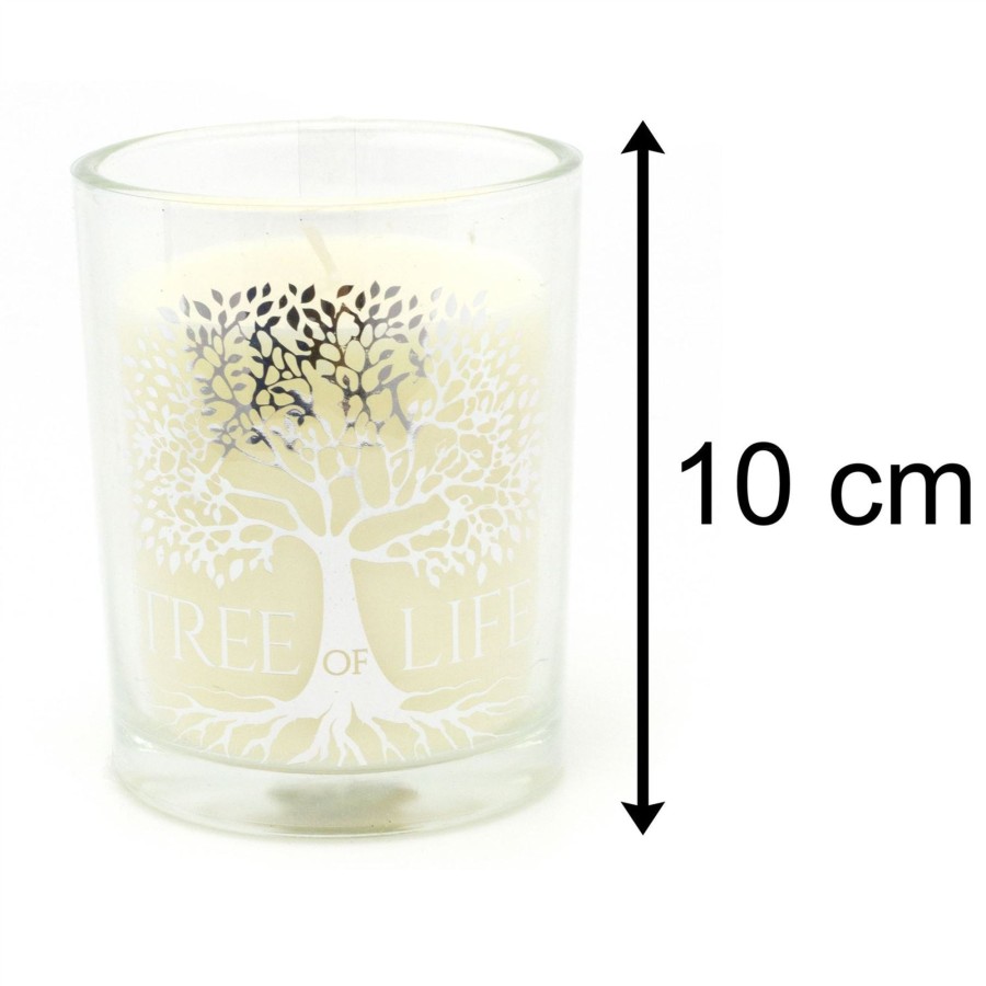 Home Accessories Carousel Shop Candles & Tealights | Tree Of Life Scented Tea Light Candle | Fragrance Tealight Candles With Holder | Aromatherapy Candle Gift Box