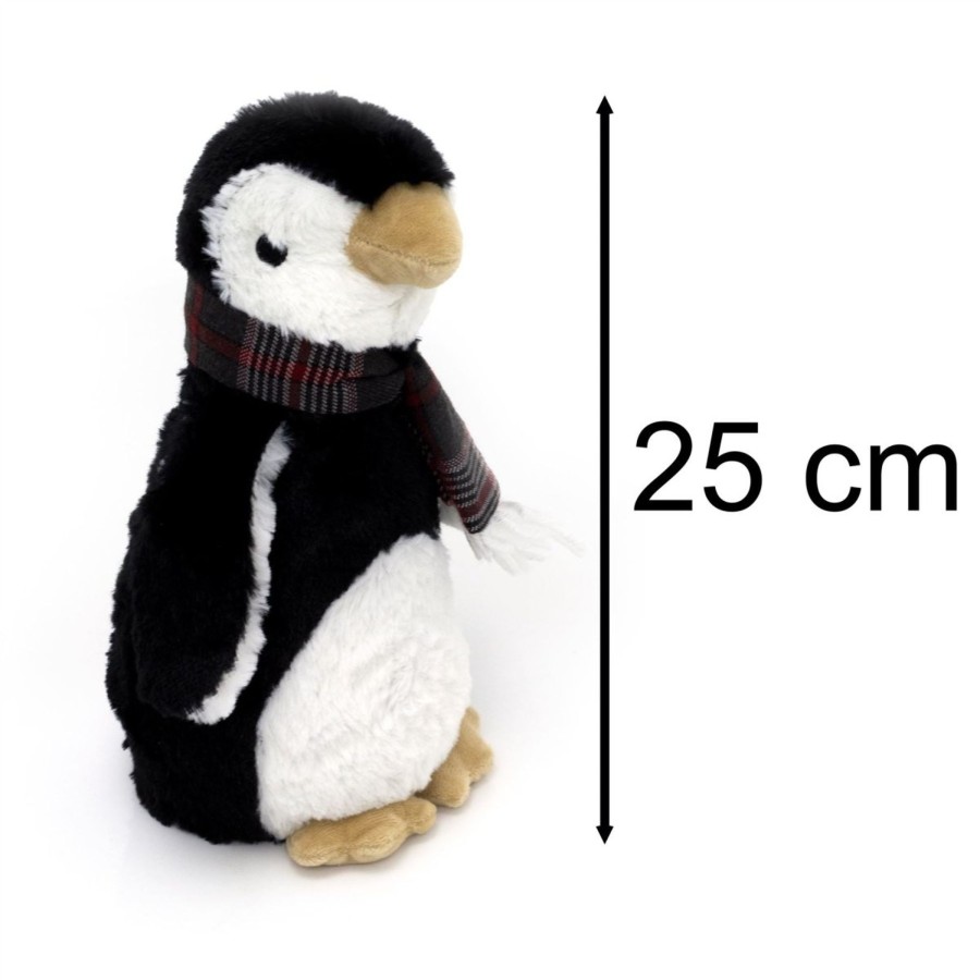 Home Accessories Carousel Shop Nautical Doorstops | Adorable Fabric Novelty Penguin Doorstop | Decorative Plush Penguin Door Stop | Animal Door Stopper Weighted Indoor Door Stop