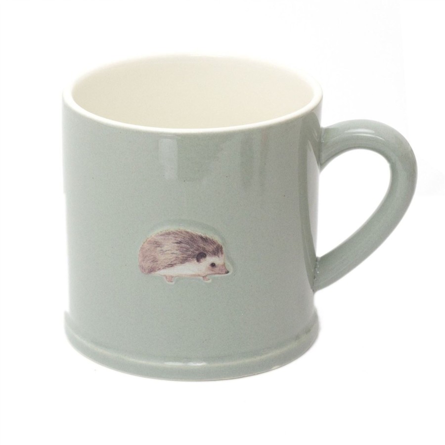 Kitchen & Dining Carousel Shop | Embossed Hedgehog Coffee Mug | Ceramic Animal Tea Cup | Large Hot Drinks Mugs Cups