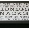 Kitchen & Dining Carousel Shop | Vintage Quote Lap Tray ~ 43X32 Black Laptray With A Bean Bag Base