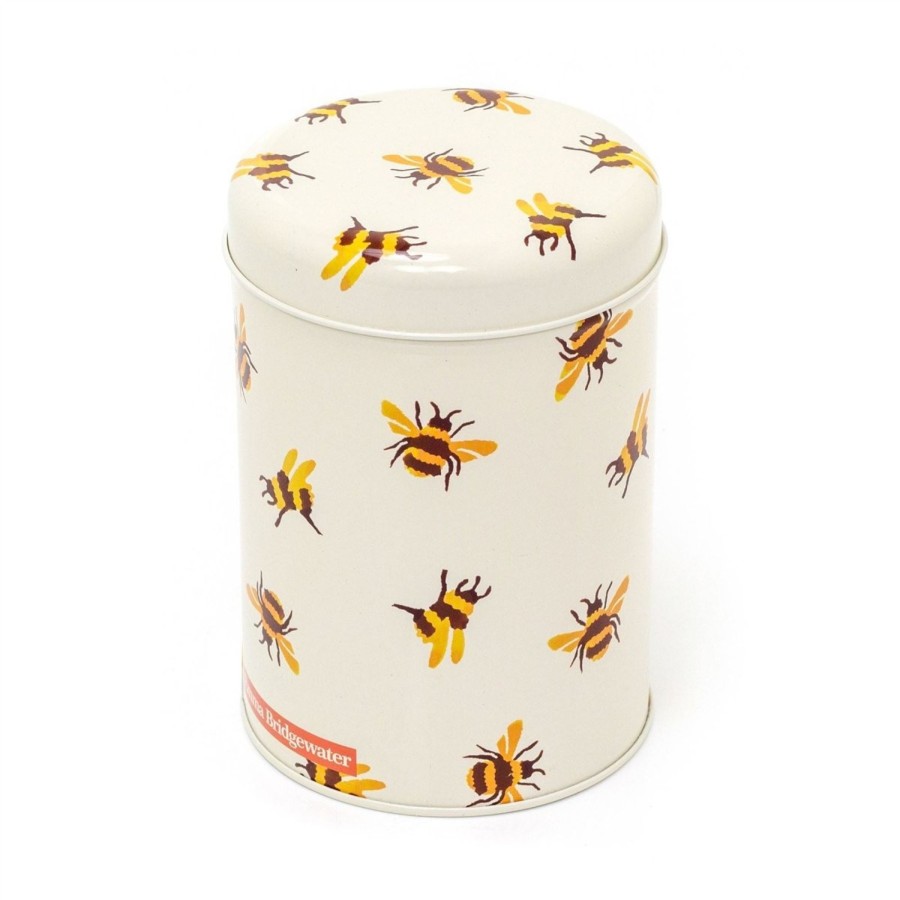 Home Accessories Carousel Shop Boxes & Baskets | Emma Bridgewater Bumblebee Round Tin Caddy | Bee Kitchen Storage Jar