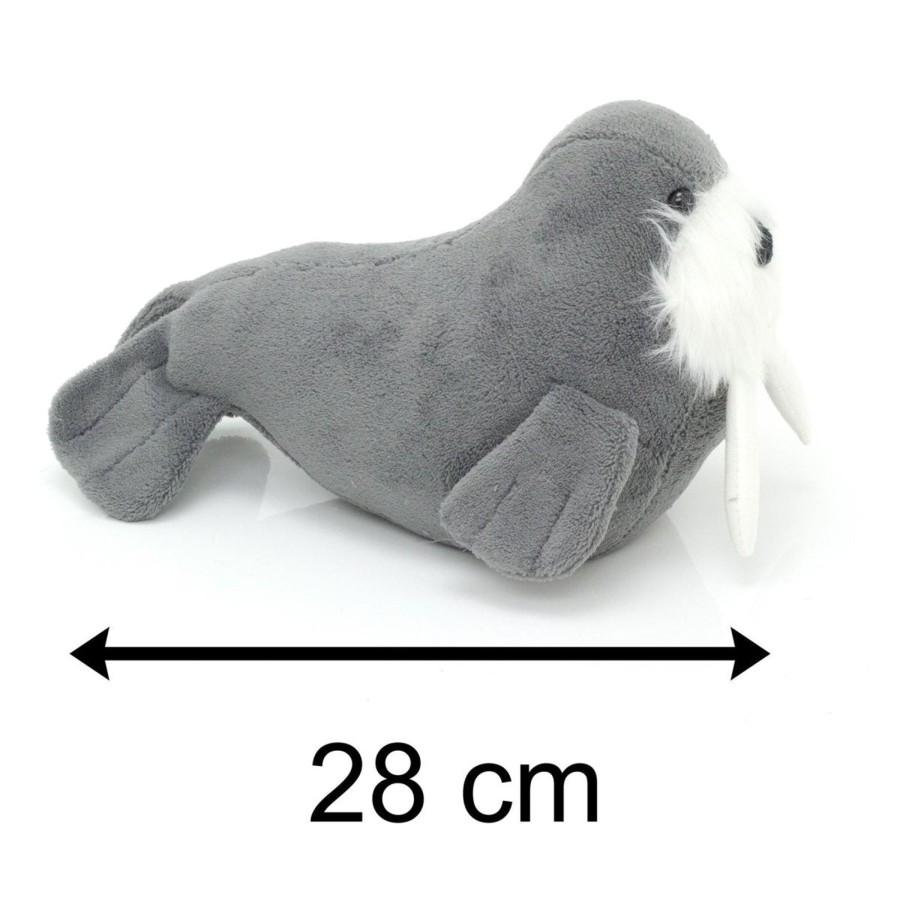 Home Accessories Carousel Shop Animal Doorstops | Adorable Grey Walrus Door Stop | Decorative Fabric Novelty Doorstop | Marine Animal Door Stopper - Colour Varies One Supplied