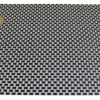 Kitchen & Dining Carousel Shop | Wipe Clean Pvc Woven Dining Table Place Mat Single ~ Black Placemat