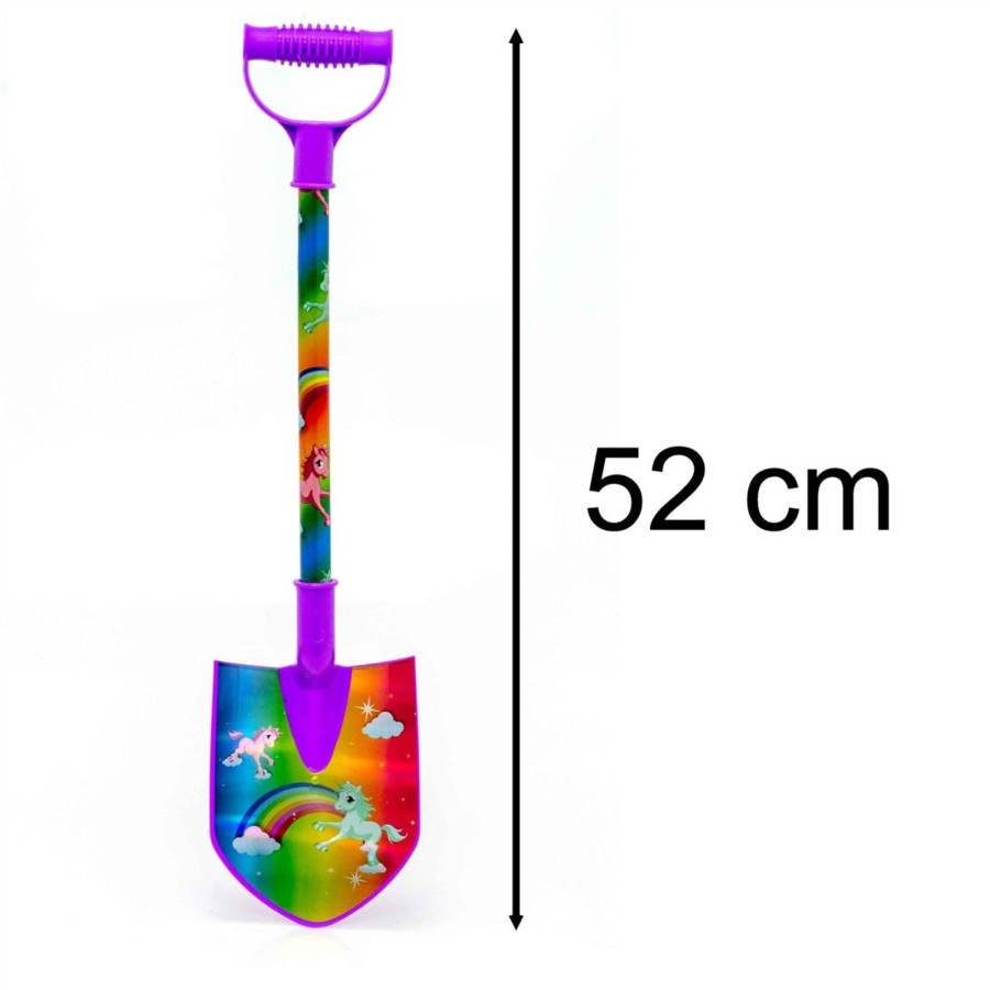 Baby & Child Carousel Shop Outdoor Toys | Unicorn & Rainbow Childrens Spade | Kids Toy Spade For Beach, Garden, And Sand