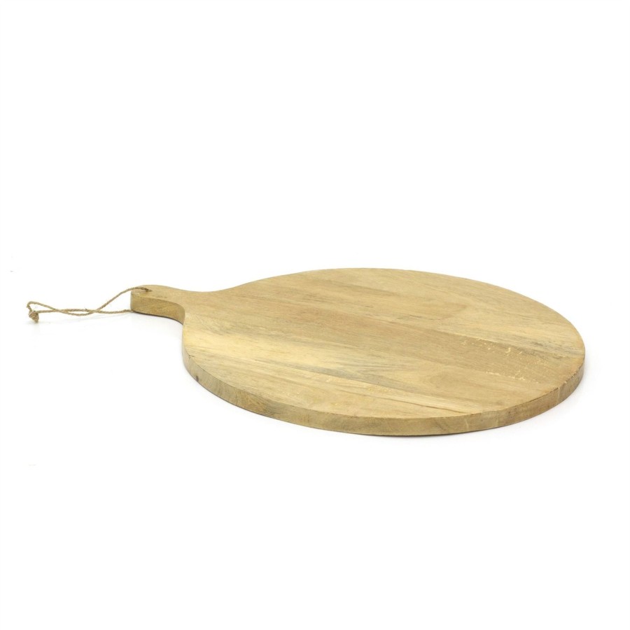 Kitchen & Dining Carousel Shop | Extra Large Mango Wood Chopping Board | Kitchen Serving Board Platter - 60Cm