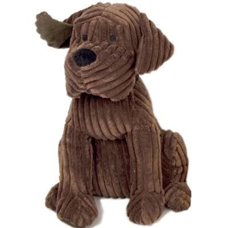 Home Accessories Carousel Shop Animal Doorstops | Take Me Home Door Stop - 28Cm Ribbed Chocolate Dog