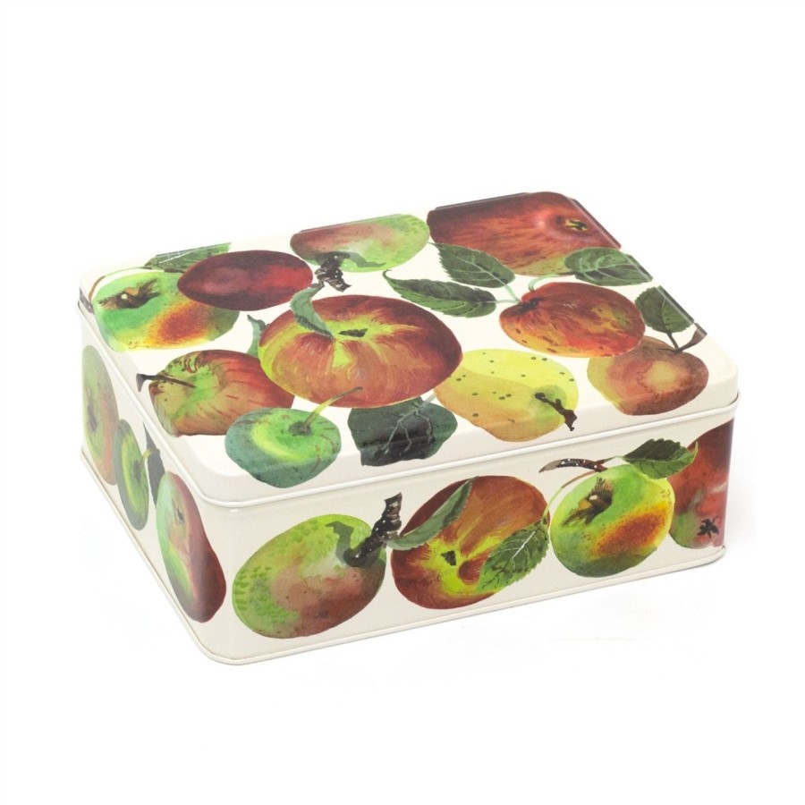 Home Accessories Carousel Shop Boxes & Baskets | Emma Bridgewater Apples Rectangle Storage Tin | Biscuit Treat Storage Tin