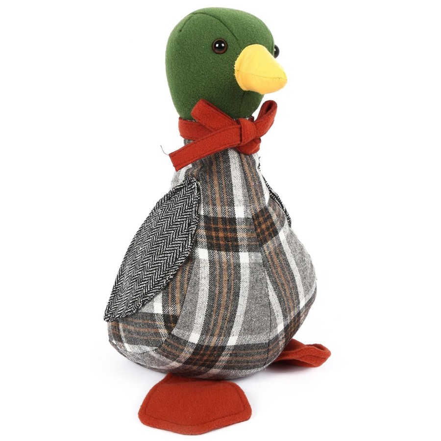 Home Accessories Carousel Shop Animal Doorstops | Duck Door Stop 28Cm ~ Mallard Duck Doorstop