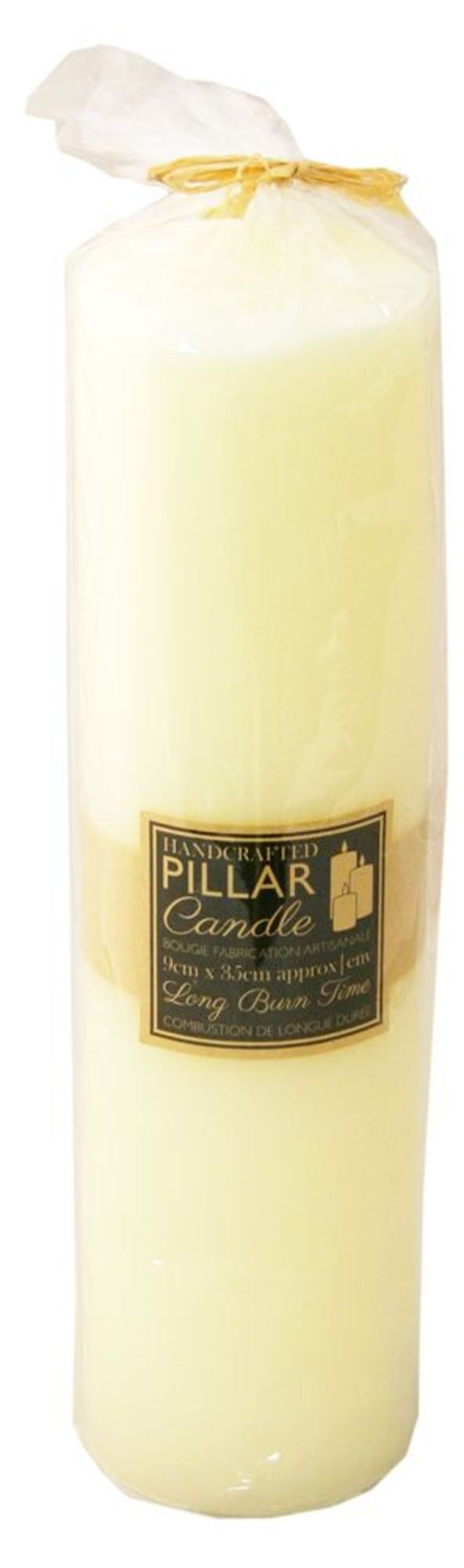 Home Accessories Carousel Shop Candles & Tealights | 250 Hour Large Church Pillar Candle ~ Cream Votive Candle