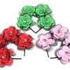 Baby & Child Carousel Shop Dressing Up | Halloween Rose And Sugar Skull Headband Fancy Dress Accessory ~ Colour Vary