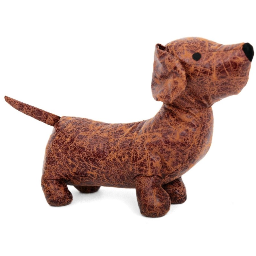 Home Accessories Carousel Shop Animal Doorstops | Charming Dachshund Puppy Sausage Dog Doorstop - Novelty Animal Door Stop