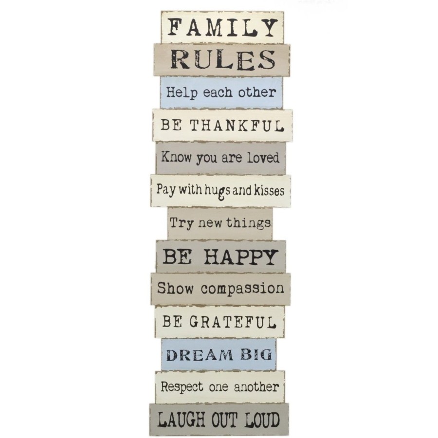 Home Accessories Carousel Shop Wall Decor & Mirrors | Family Wall Plaque ~ Laugh Out Loud Wooden Sign