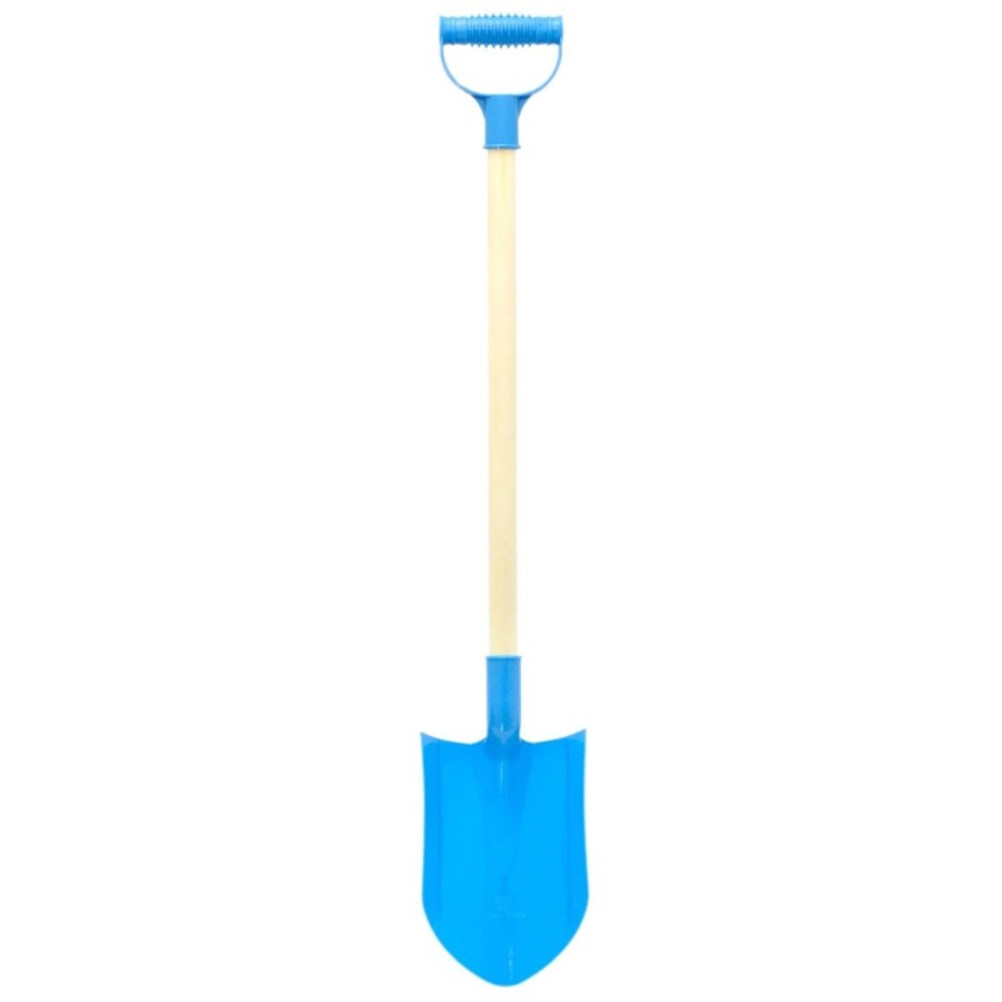 Baby & Child Carousel Shop Outdoor Toys | Toyrific Super Spade ~ 78Cm Wooden Shaft Digger Blue