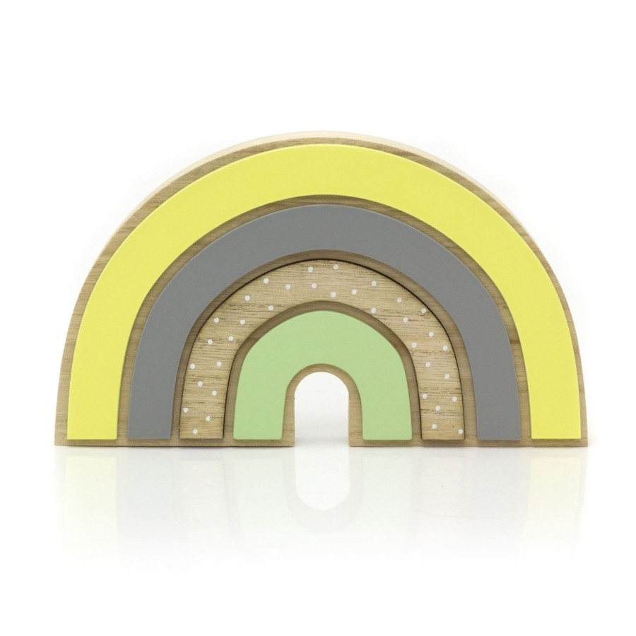 Baby & Child Carousel Shop Room Decor & Storage | Children'S Wooden Rainbow Ornament | Kids Rainbow Decoration For Nursery & Room