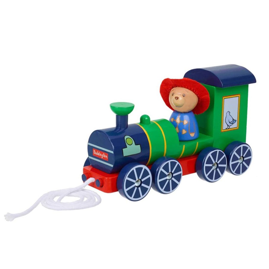 Baby & Child Carousel Shop Orange Tree Toys | Childrens Pull Along Paddington Steam Train | Wooden Push And Pull Along Toy