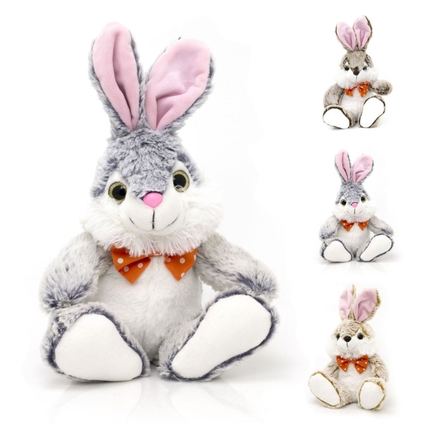 Baby & Child Carousel Shop Soft Toys | Big Eared Bunny Rabbit Soft Toy | Plush Sitting Bunny Stuffed Animal For Kids