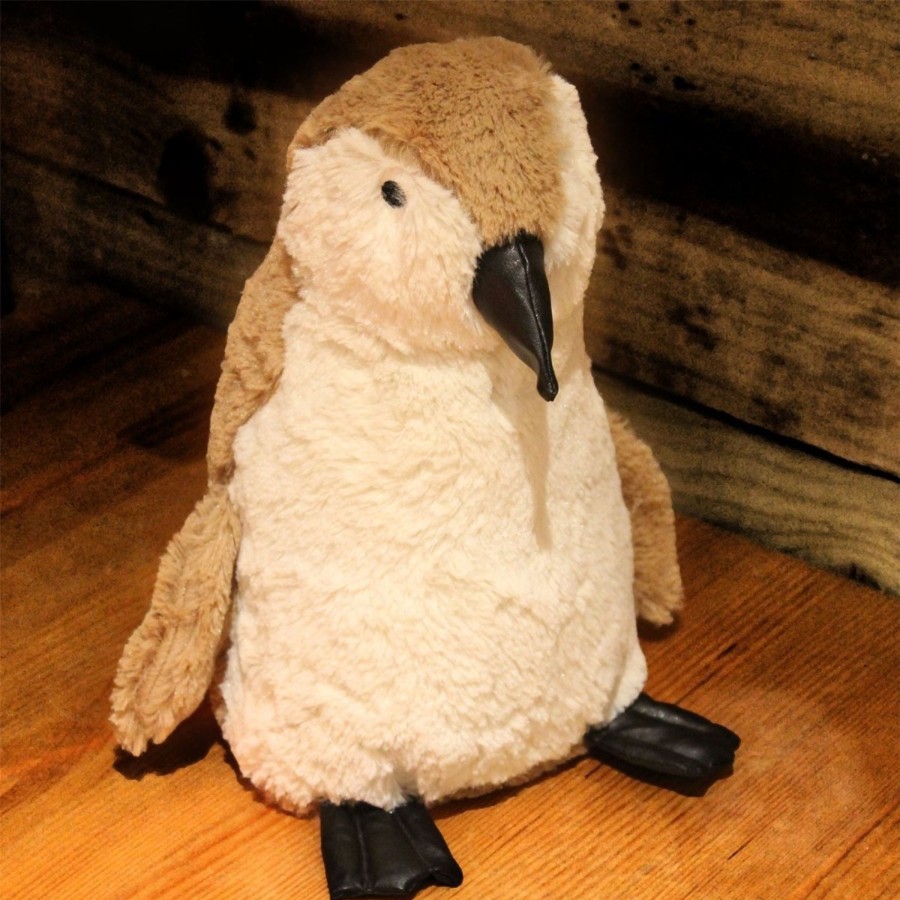 Home Accessories Carousel Shop Animal Doorstops | Take Me Home Plush Penguin Doorstop ~ Decorative Door Stop Brown