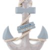 Home Accessories Carousel Shop Wall Decor & Mirrors | Wooden Nautical Anchor Plaque This Way To The Beach Sign 33Cm