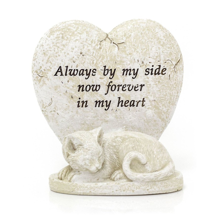 Home Accessories Carousel Shop Decorative Accessories | Cat Memorial Ornament | Pet Cat Remembrance Plaque Resin Pet Cat Memorial Statue