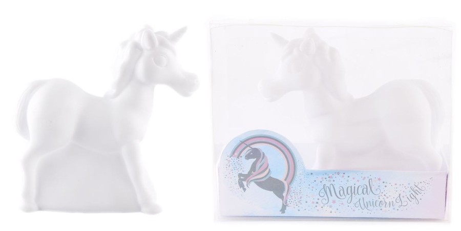 Baby & Child Carousel Shop Room Decor & Storage | White Led Unicorn Night Light For Children