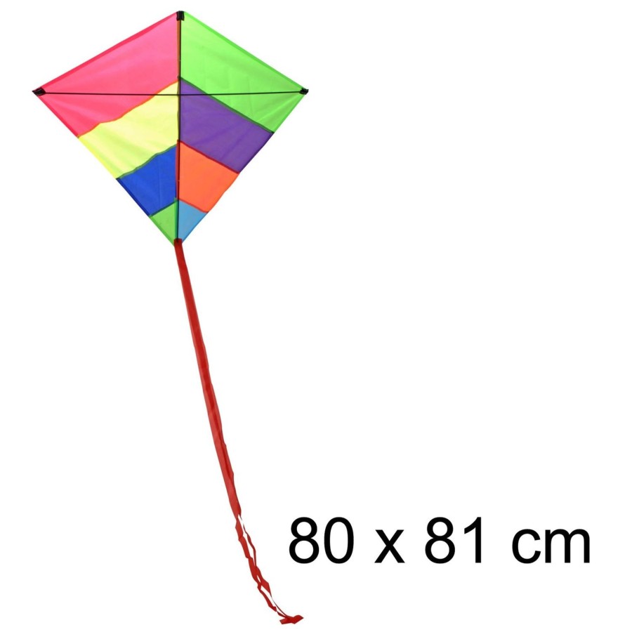 Baby & Child Carousel Shop Outdoor Toys | Children'S Rainbow Kite Diamond Kite | Easy Fly Kite For Kids Boys Girls Kite | Kites For Children Outdoor Toys Flying Toys