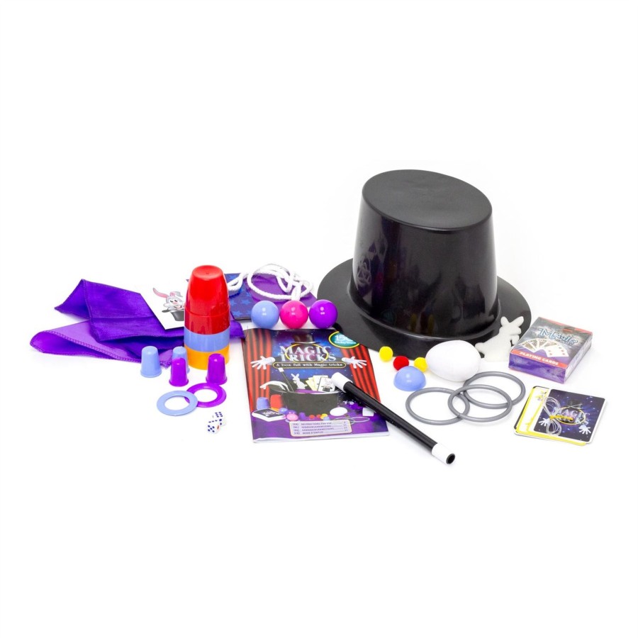 Baby & Child Carousel Shop Games & Puzzles | Childrens Magic Set Box Of Magic | 150 Magic Tricks For Kids Wand & Top Hat