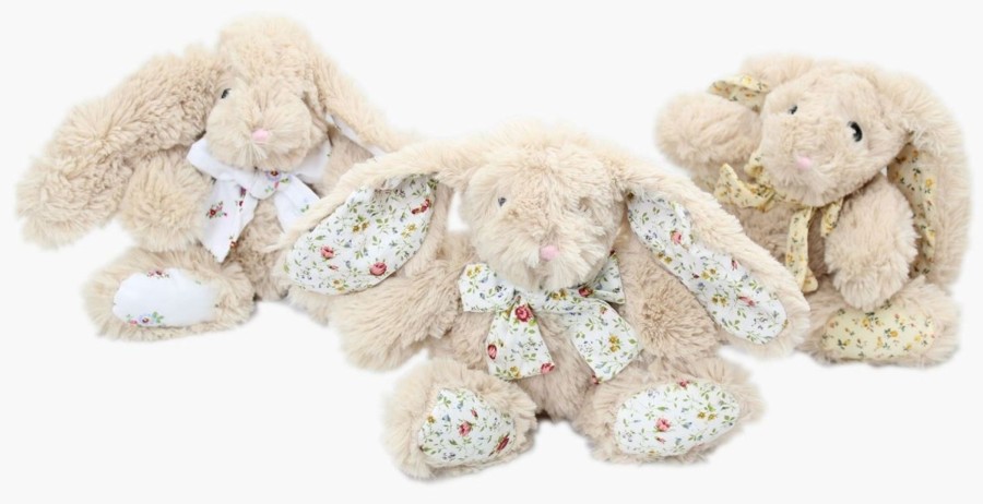 Baby & Child Carousel Shop Soft Toys | Sitting Bowtie Bunny Rabbit Plush Soft Toy