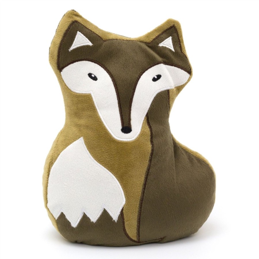 Home Accessories Carousel Shop Animal Doorstops | Cute Fox Doorstop - Novelty Decorative Fabric Animal Door Stop - Brown