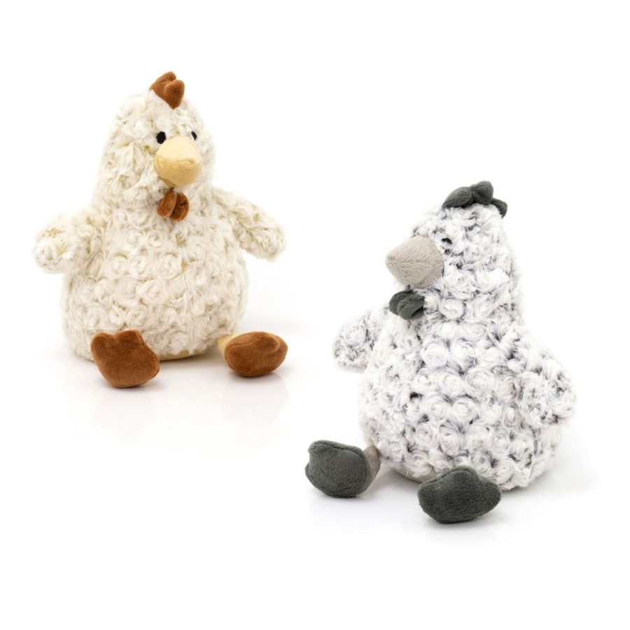 Home Accessories Carousel Shop Animal Doorstops | Novelty Plush Chicken Hen Doorstop | Decorative Fabric Bird Doorstop | Farmyard Animal Door Stopper