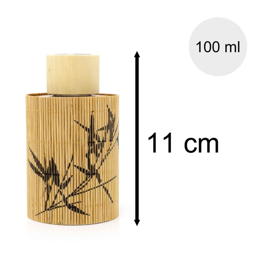 Home Accessories Carousel Shop Oil Burners & Diffusers | Bamboo Breeze 100Ml Reed Diffuser Sandalwood Home Fragrance Scented Oil Diffuser