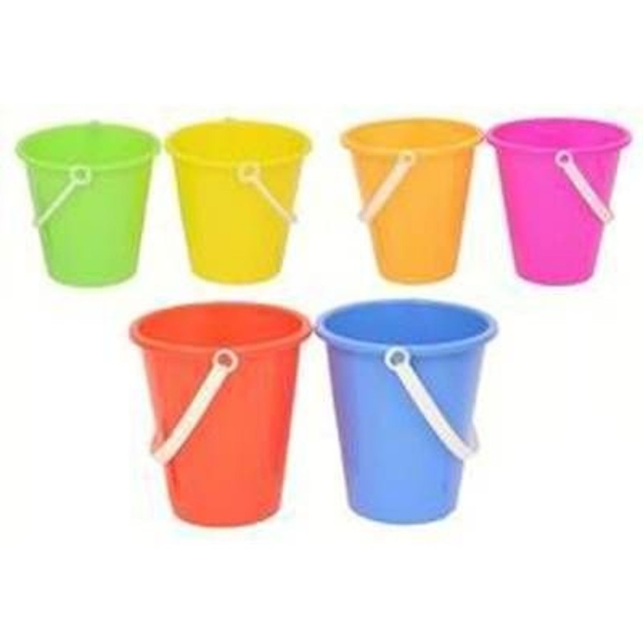 Baby & Child Carousel Shop Outdoor Toys | Beach Sand Toys 17Cm Neon Bucket - Colour Vary