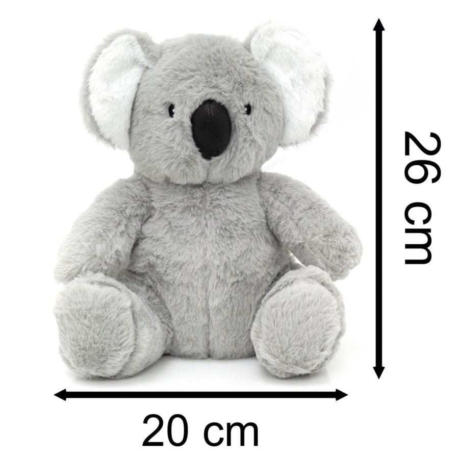 Home Accessories Carousel Shop Animal Doorstops | Cute Grey Koala Bear Fabric Doorstop | Novelty Indoor Animal Door Stop