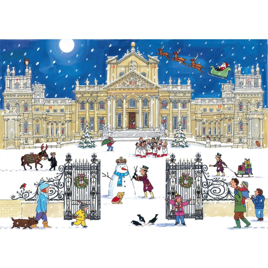 Celebrations Carousel Shop | Alison Gardiner Traditional Card Advent Calendar Large - Christmas At The Palace