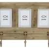 Home Accessories Carousel Shop Shelving & Hooks | Vintage Style Wooden Photo Frame Coat Rack