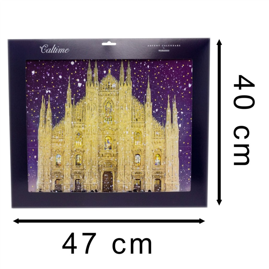 Celebrations Carousel Shop | 3D Christmas Advent Calendar Milan Cathedral | Fold Out Advent Calendar Traditional Advent Calendar | Picture Advent Calendar Paper Advent Calendar