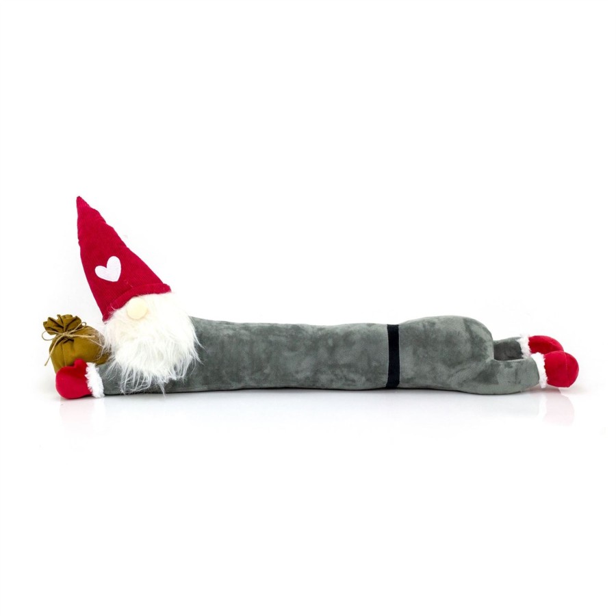 Home Accessories Carousel Shop Draught Excluders | Christmas Gnome Draught Excluder | Fabric Gonk Draft Excluder Door Cushion