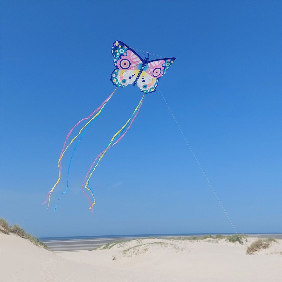 Baby & Child Carousel Shop Outdoor Toys | Djeco Dj02162 Maxi Butterfly Giant Kite | Easy Fly Butterfly Shaped Flying Kite