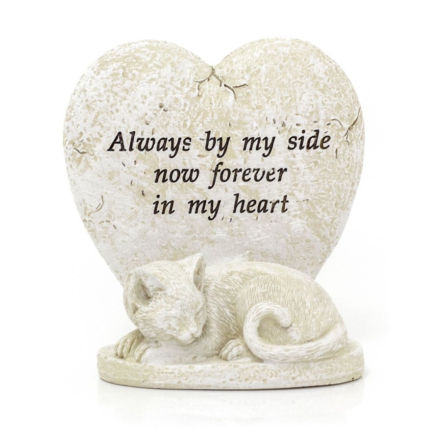 Home Accessories Carousel Shop Ornaments | Cat Memorial Ornament | Pet Cat Remembrance Plaque Resin Pet Cat Memorial Statue