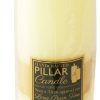 Celebrations Carousel Shop | 250 Hour Large Church Pillar Candle ~ Cream Votive Candle