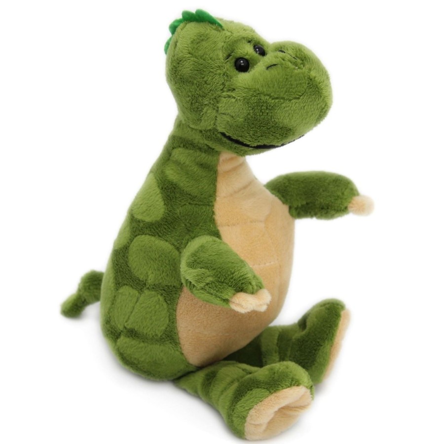 Baby & Child Carousel Shop Soft Toys | Adopt A Dinosaur In An Egg Plush Soft Toy Baby Apatosaurus ~ Green Apatosaurus