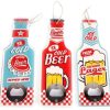 Kitchen & Dining Carousel Shop | Retro Beer Bottle Shaped Opener Party Bbq Home Bar Blade ~ Design Varies