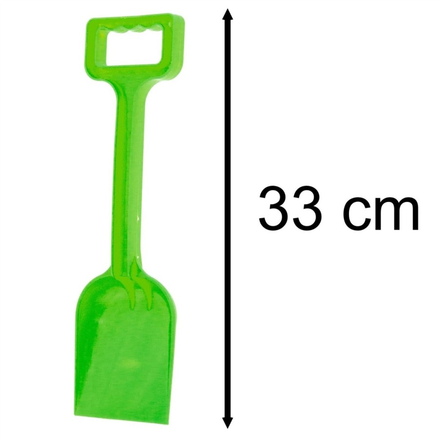 Baby & Child Carousel Shop Outdoor Toys | 33Cm Childrens Plastic Beach Spade Digging Toy Packs | Childs Garden Spade Beach Toy Sand Spade | Kids Digging Spade - Colour Varies One Supplied