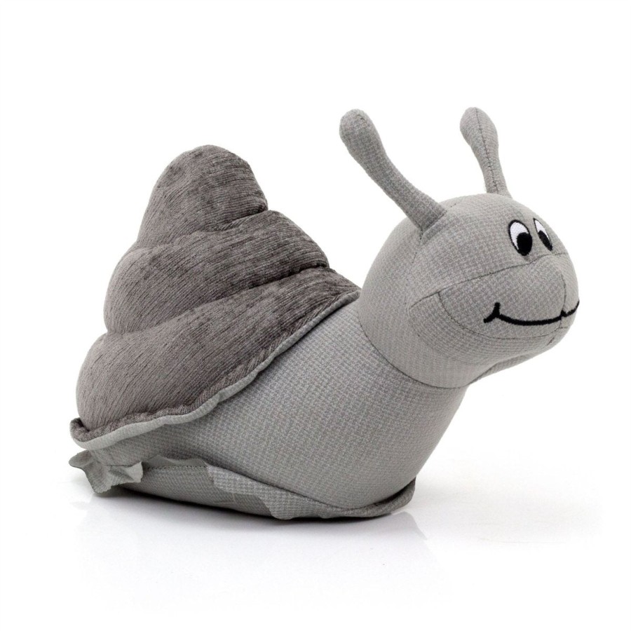 Home Accessories Carousel Shop Animal Doorstops | Reginald Snail Doorstop | Grey Animal Door Stop Novelty Fabric Door Stopper