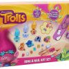 Baby & Child Carousel Shop Arts & Crafts | Dreamworks Trolls Ring And Nail Art Set Set - With Children'S Nail Varnish, Nail Stickers, Rings And Earrings