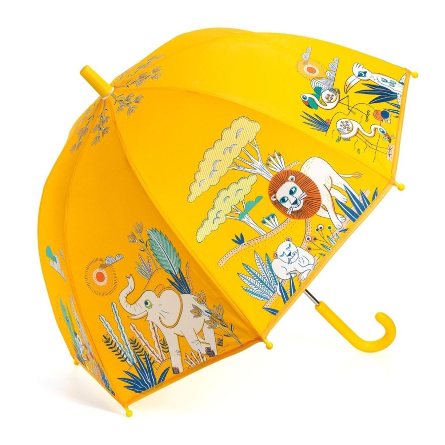 Baby & Child Carousel Shop Djeco | Djeco Dd04704 Childrens Dome Umbrella | Medium Kids Umbrella - Savannah