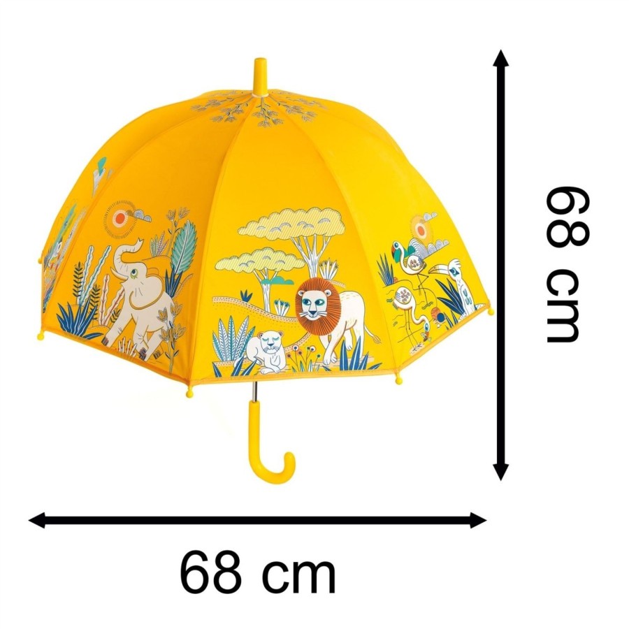 Baby & Child Carousel Shop Djeco | Djeco Dd04704 Childrens Dome Umbrella | Medium Kids Umbrella - Savannah