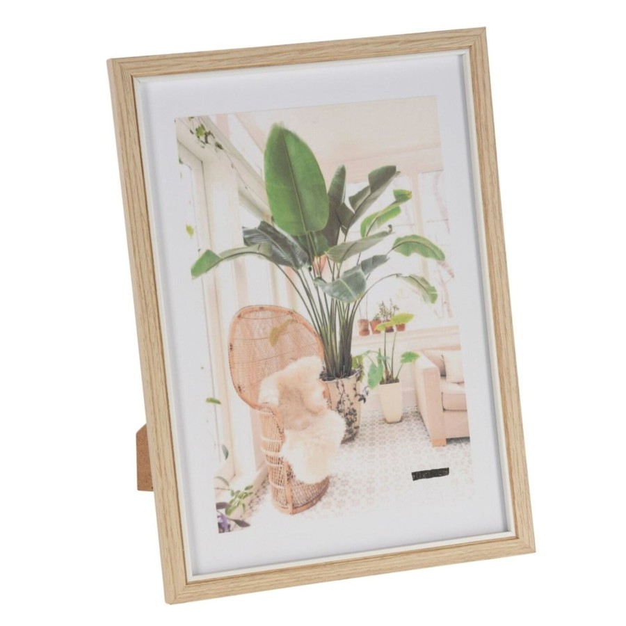 Home Accessories Carousel Shop Photo Frames | A4 Single Aperture Wooden Photo Frame | Modern Freestanding Picture Frame A4