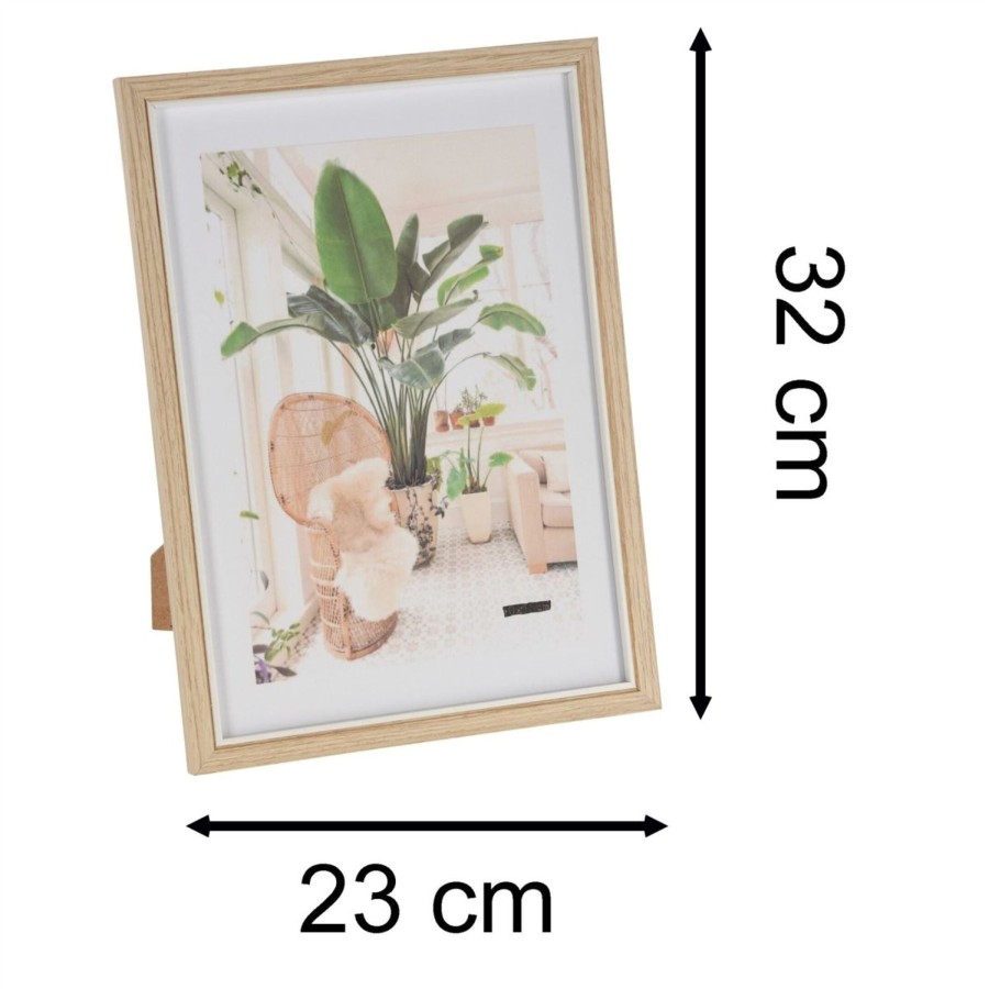 Home Accessories Carousel Shop Photo Frames | A4 Single Aperture Wooden Photo Frame | Modern Freestanding Picture Frame A4