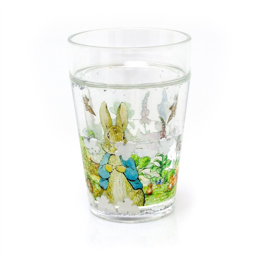 Kitchen & Dining Carousel Shop | Beatrix Potter Peter Rabbit Glitter Beaker | Drinking Cup For Children