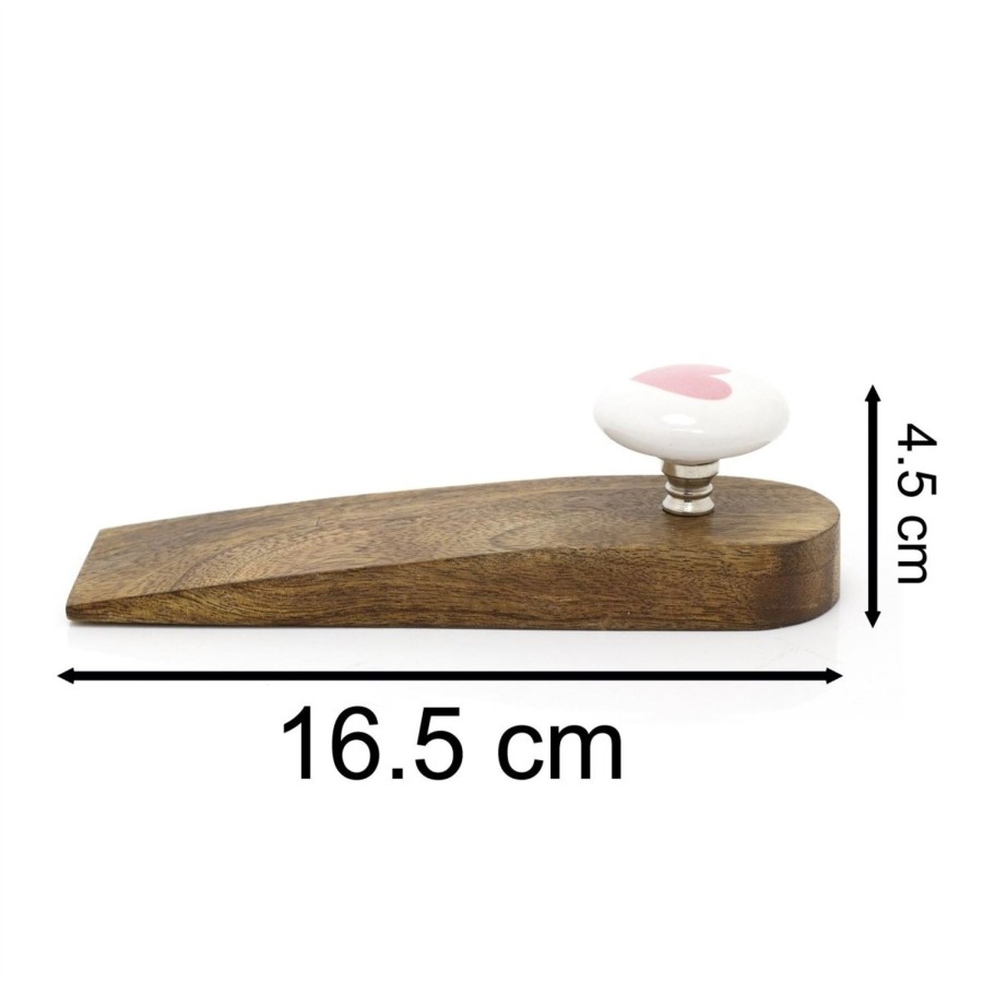 Home Accessories Carousel Shop Plain Doorstops | Childrens Wooden Doorstop Wedge | Decorative Door Wedge For Nursery Kids Room